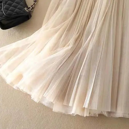 Abigail Pleated Flowy Skirt