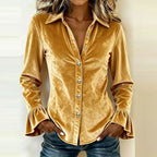 Tessa Flared Cuff Blouse
