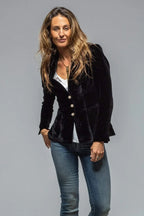 Rosalind Tailored Velvet Blazer