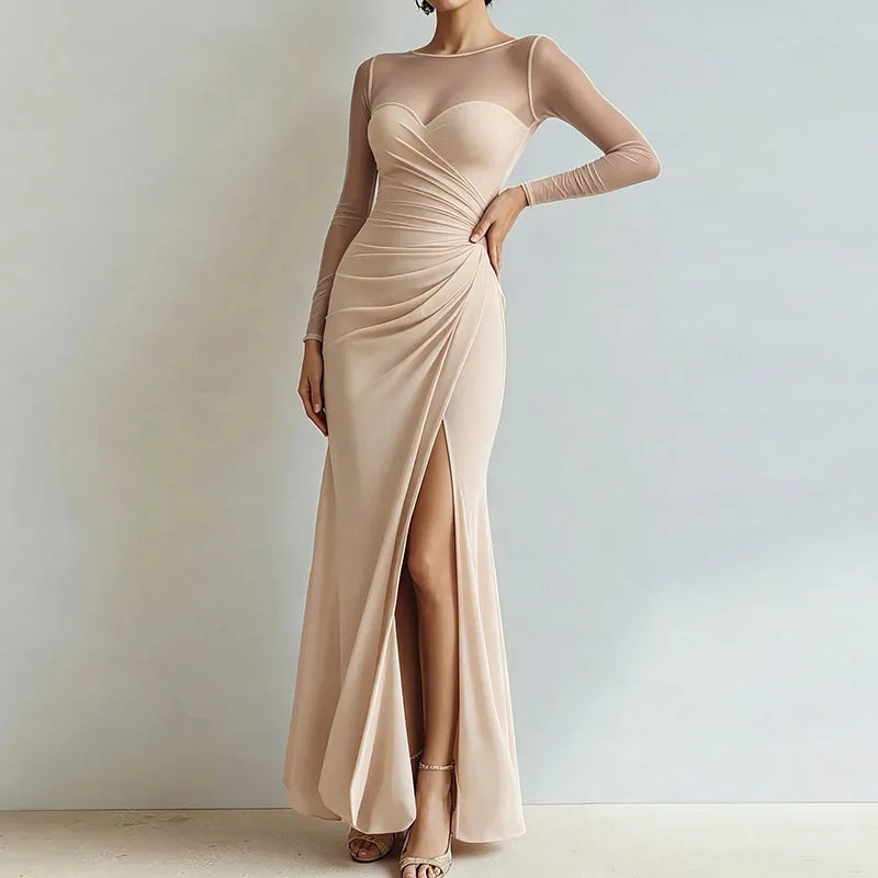 Thalia Stretch Comfort Evening Dress