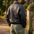 Griffin Leather Zip Jacket