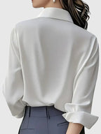 Genevieve Structured Collar Blouse