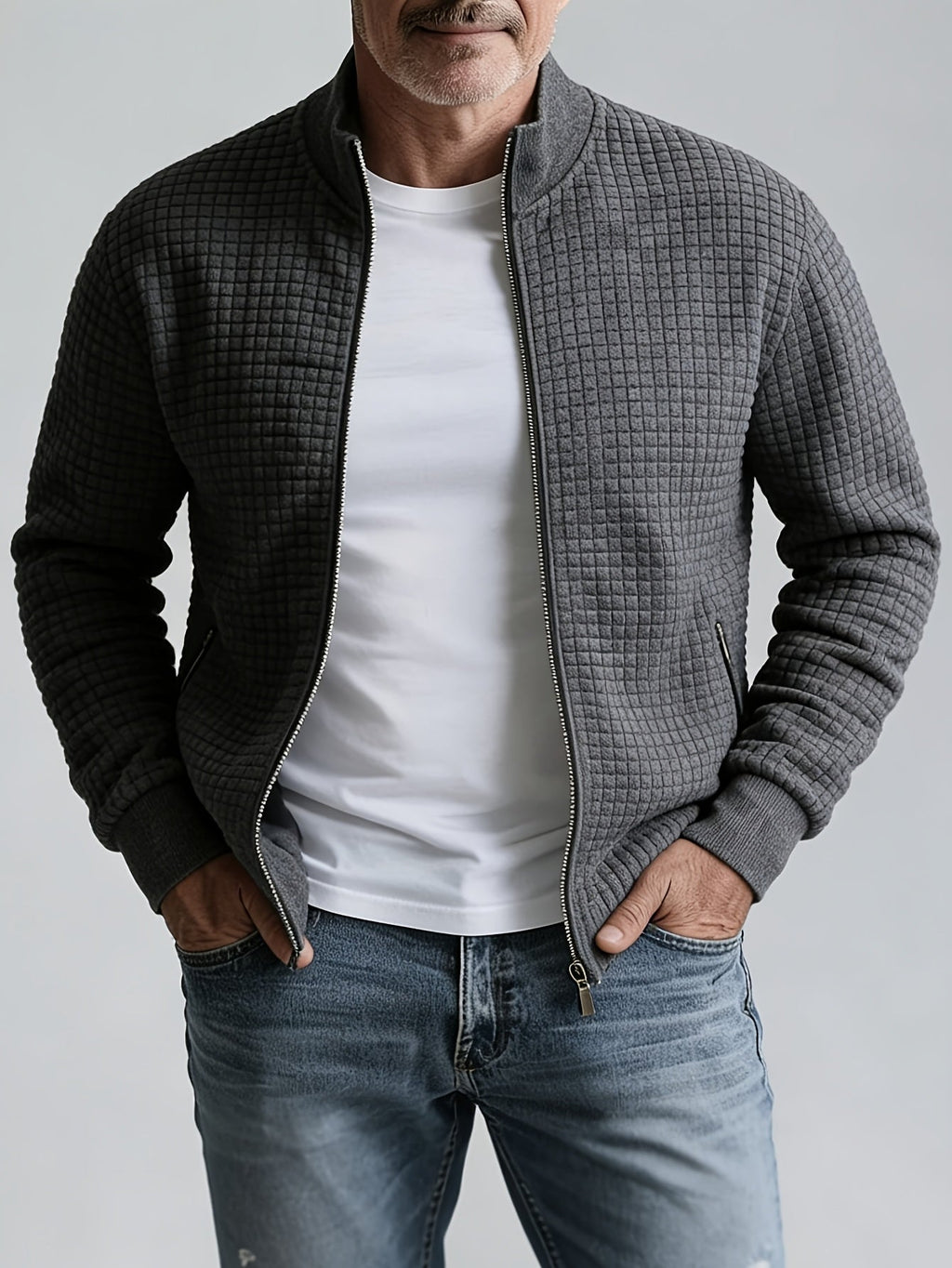 Callahan Stand-Collar Zip Jacket