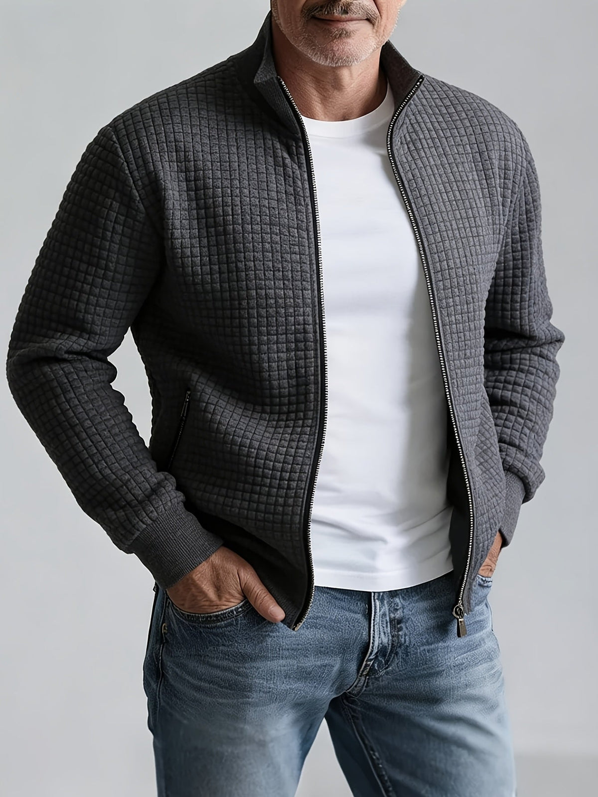 Callahan Stand-Collar Zip Jacket