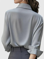 Genevieve Structured Collar Blouse