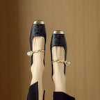 Beatrix Braided Strap Mary Janes