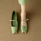 Beatrix Braided Strap Mary Janes
