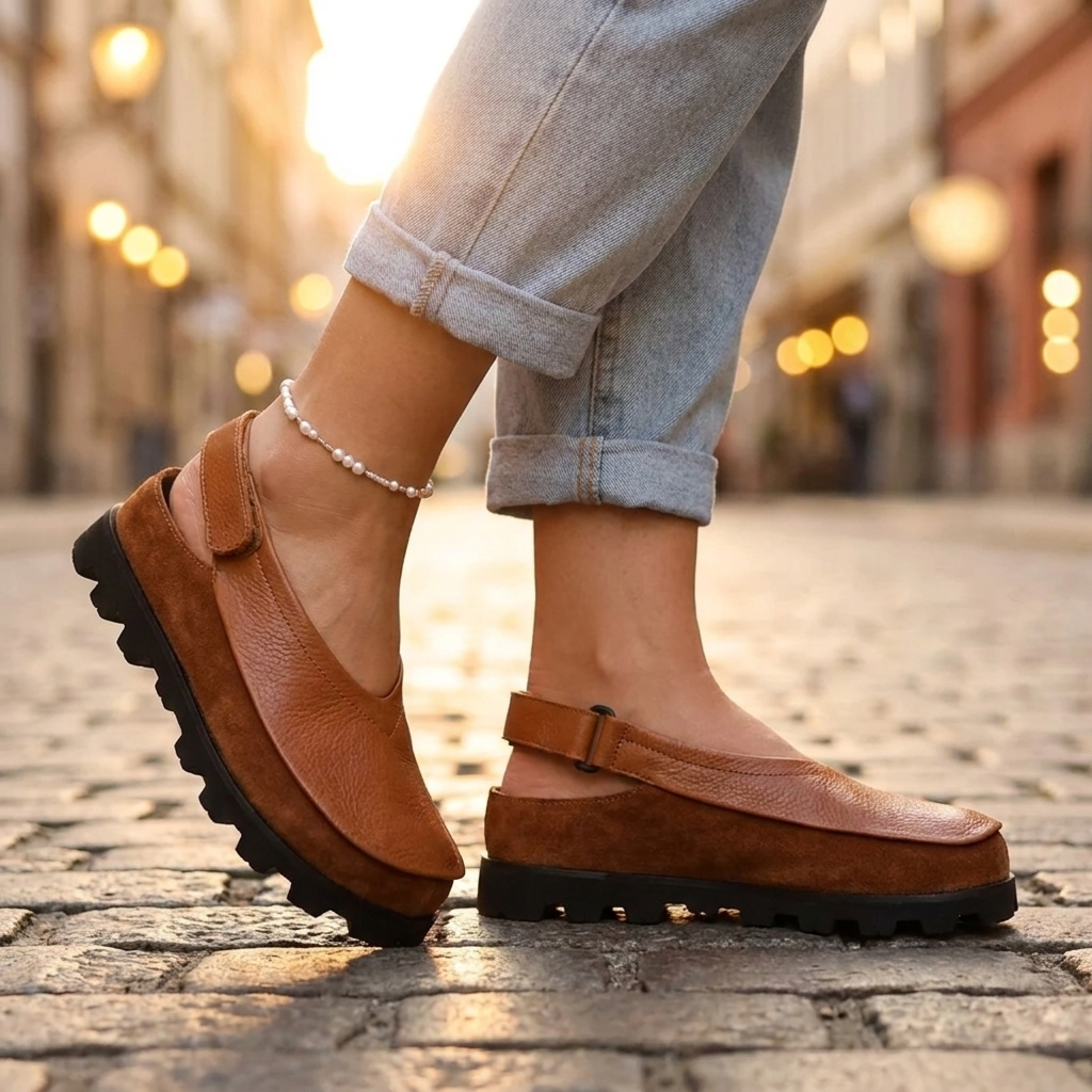 Mia Comfortable Wide Toe Sandals
