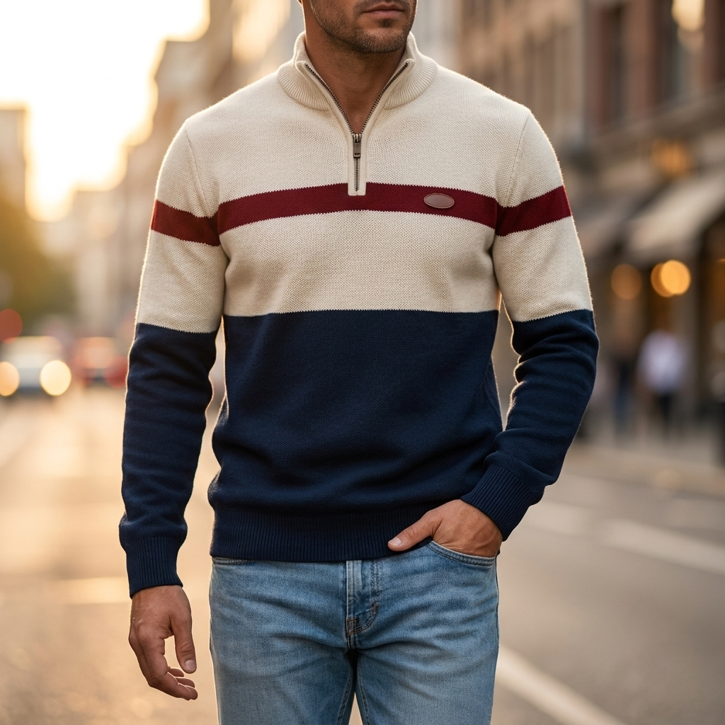 Grayson Quarter Zip Sweater