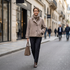 Laureen Funnel Collar Jacket