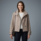 Laureen Funnel Collar Jacket