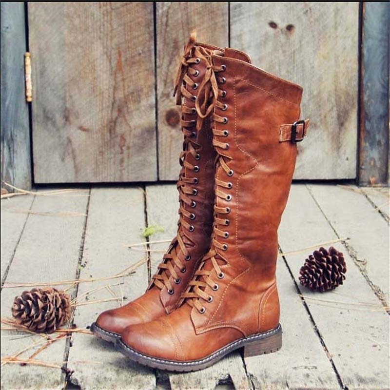 Alpine Tall Lace-Up Riding Boots