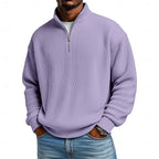 Holden Ribbed Quarter-Zip Pullover