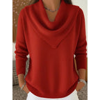 Matilda Elegant Cowl-Neck Sweater